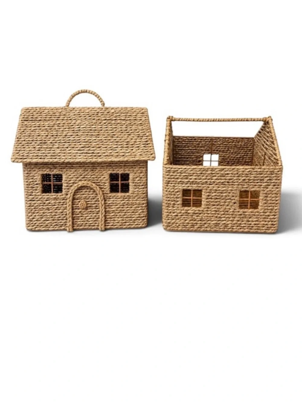 Bullseye's Playground Viral Woven Open Top House Storage Basket